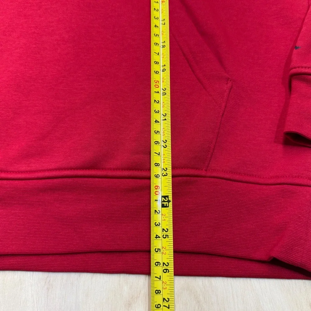 NEW‎ Nike Jordan Jumpman Men's Holiday Chimney Fleece Pullover Hoodie Red Small